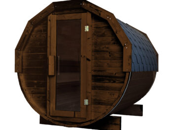 Sauna-beczka-2,5m---palisander