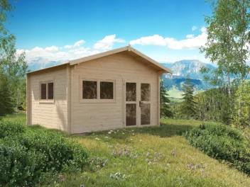 Dřevěný domek ADA 400 cm × 400 cm