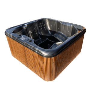 Wanna - ciemny marmur + lamele