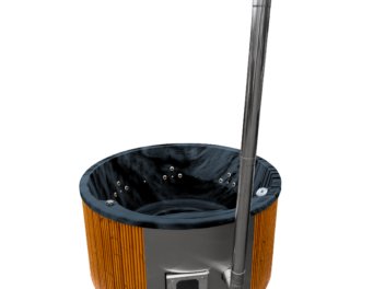 SPA vana 200 černá s vnitřním topením - NORD