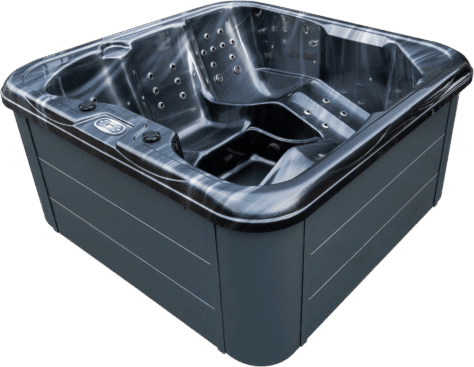 Wanna - niecka ciemny marmur